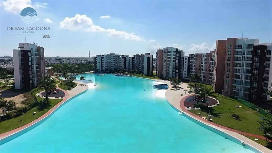 Апартаменты Departamento De Lujo 3 Recamaras En Exclente Ubicacion Канкун Экстерьер фото